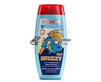 Шампунь-гель для душу дитячий 2 в 1 Kids Shower Gel Shampoo Breezy Subrina, 250 мл