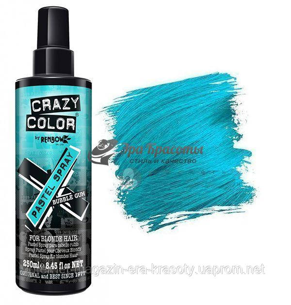 Спрей пастель пігмент прямої дії Бірюзовий Pastel Spray Bubblegum Crazy Color Osmo, 250 мл