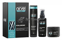 Набор на основе гиалуроновой кислоты (шампунь, филер, эликсир) Hyaluronic Pack Nirvel Professional