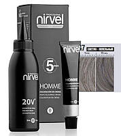 Крем-краска для мужчин G7 Светло-серый Homme Hair Nirvel Professional, 2*30 мл
