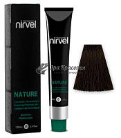 Крем-краска для волос безаммиачная 5/0 Светло-каштановый Nature Spa Color Nirvel, 100 мл