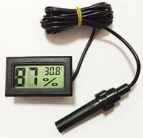 Термометр гігрометр із виносним датчиком температури та вологості
