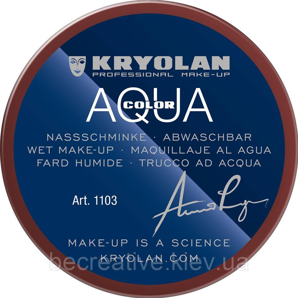 Бордовий аквагрим AQUACOLOR 55 мл (відтінок 086)