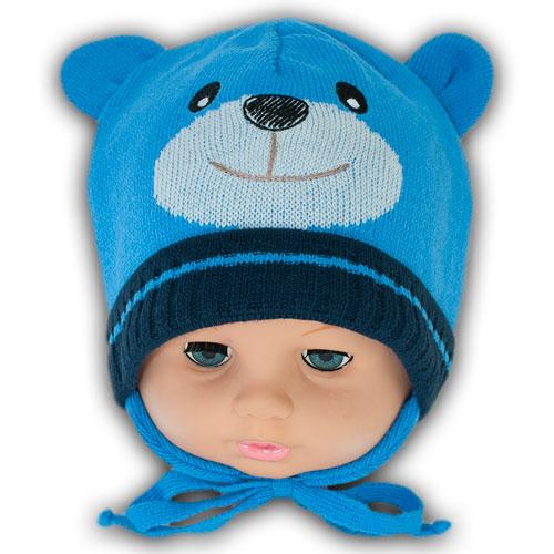 Весенние шапки на завязках для мальчика