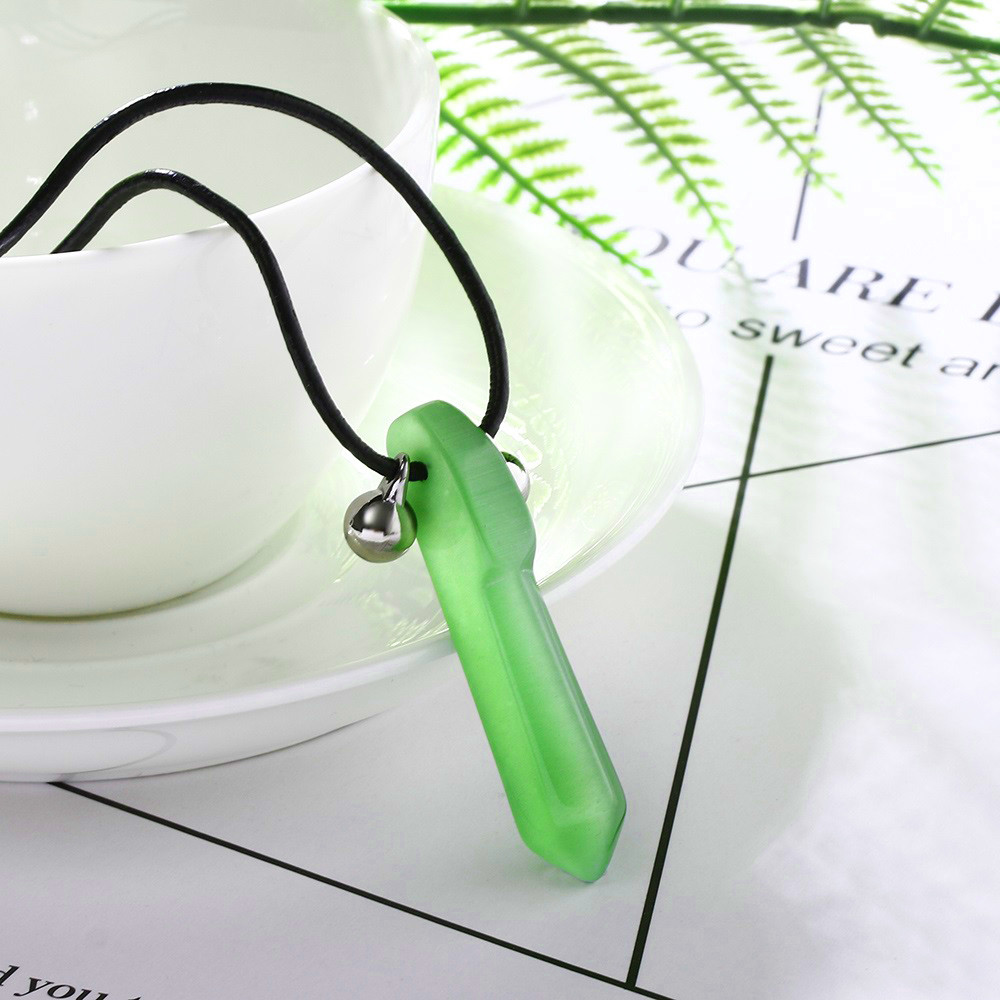 Аніме Кулон Наруто / Боруто у вигляді Кристала від Цунаде, Зелений | Намисто Першого Хокаге | Cosplay Necklace Naruto, фото 1