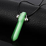 Аніме Кулон Наруто / Боруто у вигляді Кристала від Цунаде, Зелений | Намисто Першого Хокаге | Cosplay Necklace Naruto, фото 2