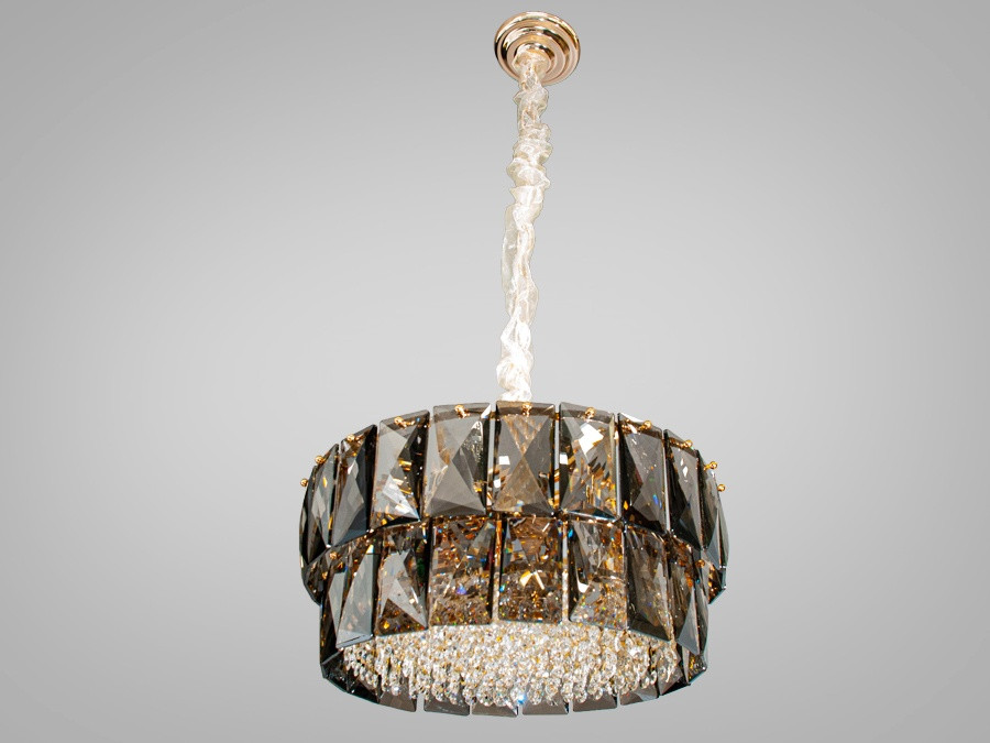 Сучасна кришталева люстра 8070-500G, фото 1