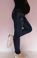 Джинси жіночі для вагітних Lan Bai, колір темно-синій, розмір 25, 26, 27, 29