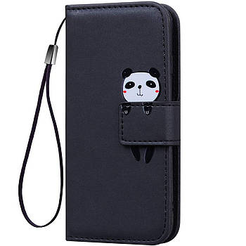 Чохол-книжка Animal Wallet для Samsung J610 Galaxy J6 Plus 2018 Panda