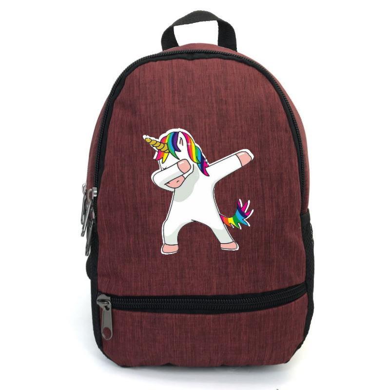 Рюкзак дитячий Єдиноріг 002 ( Unicorn ) Cappuccino Toys EDN-002 red червоний
