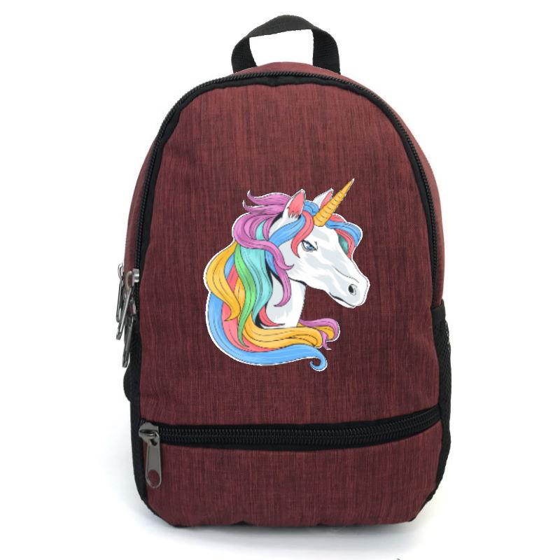 Рюкзак дитячий Єдиноріг 0011 ( Unicorn ) Cappuccino Toys EDN-0011 red червоний