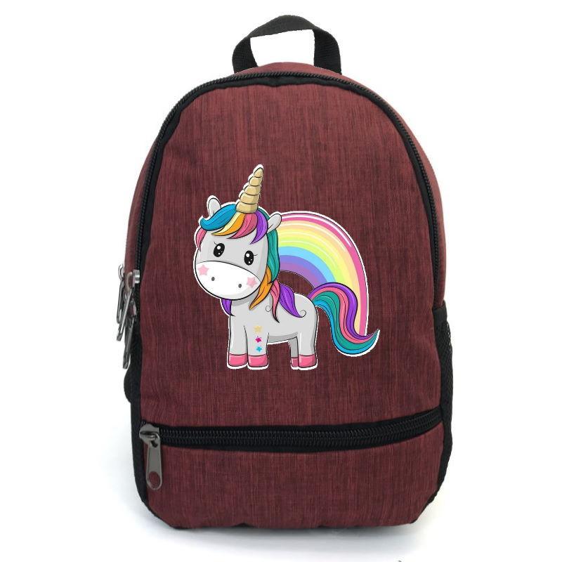 Рюкзак дитячий Єдиноріг 0017 ( Unicorn ) Cappuccino Toys EDN-0017 red червоний