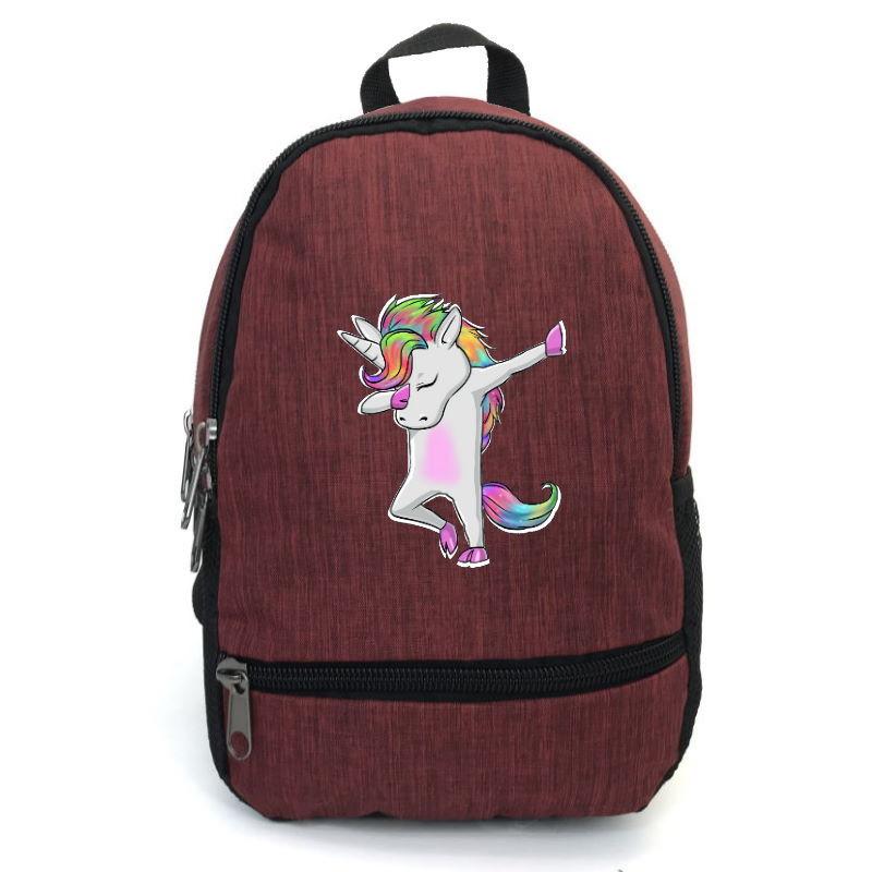Рюкзак дитячий Єдиноріг 0035 ( Unicorn ) Cappuccino Toys EDN-0035 red червоний