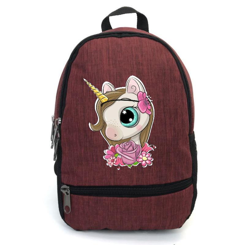 Рюкзак дитячий Єдиноріг 0041 ( Unicorn ) Cappuccino Toys EDN-0041 red червоний