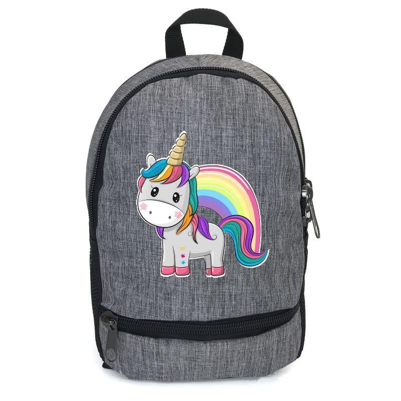 Рюкзак дитячий Єдиноріг 0017 ( Unicorn ) Cappuccino Toys EDN-0017 grey сірий