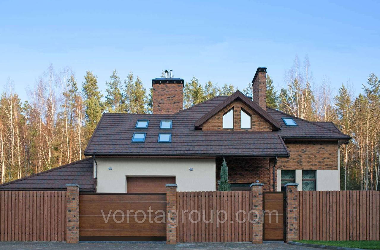 Відкатні ворота ALUTECH 3250 мм * 2210 мм