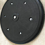Прикотуюче колесо в зборі ( диск поліпропілен ) з підшипником 1” x 12”, John Deere, AN281515, фото 6