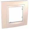 Рамка 1-місна Unica Basic (кремовий/складова кістка) MGU2.002.559, фото 1