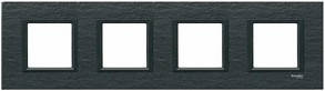 Рамка 4-місна Unica Class (Чорний камінь) MGU68.008.7Z1