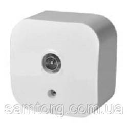 Телевізійна розетка 0-862 МГц згасання до 1.5 дБ Forix (Quteo) (білий) 782415, фото 1