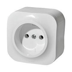 Розетка без заземлення 16 A - 250 В Forix (Quteo) (білий) 782410