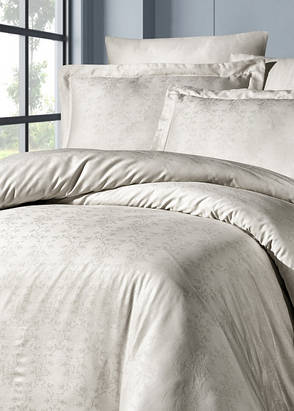 Постільна білизна First Choice Jacquard Satin "Amore Champagne" JS 206, фото 3