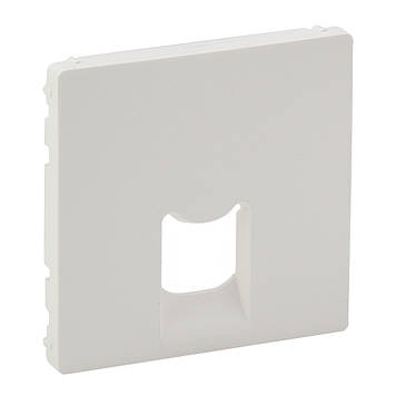 Лицьова панель розетки RJ11/RJ45 Білий Valena LIFE 755410