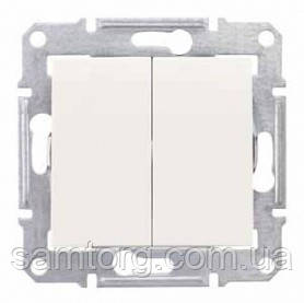 Вимикач двоклавішний (сх.5) (складова кістка) SEDNA Schneider Electric SDN0300123