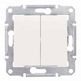 Вимикач двоклавішний (сх.5) (складова кістка) SEDNA Schneider Electric SDN0300123