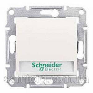 Кнопка з підсвіткою з полем для напису (складова кістка) SEDNA Schneider Electric SDN1600323