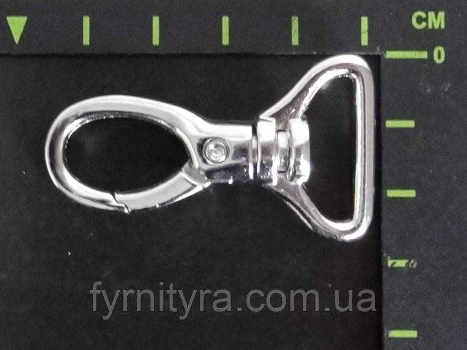 Карабін 058 25mm нікель