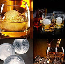 Форма для льоду силіконова Ice Ball, кульки, фото 5
