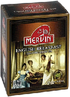 Чай Чорный цейлонский Мервин Английский завтрак 125 г Mervin English Breakfast tea pure ceylon