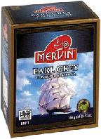 Чай Чорный Мервин Mervin Бергамот 100г Ерл Грей Мервин Earl Grey