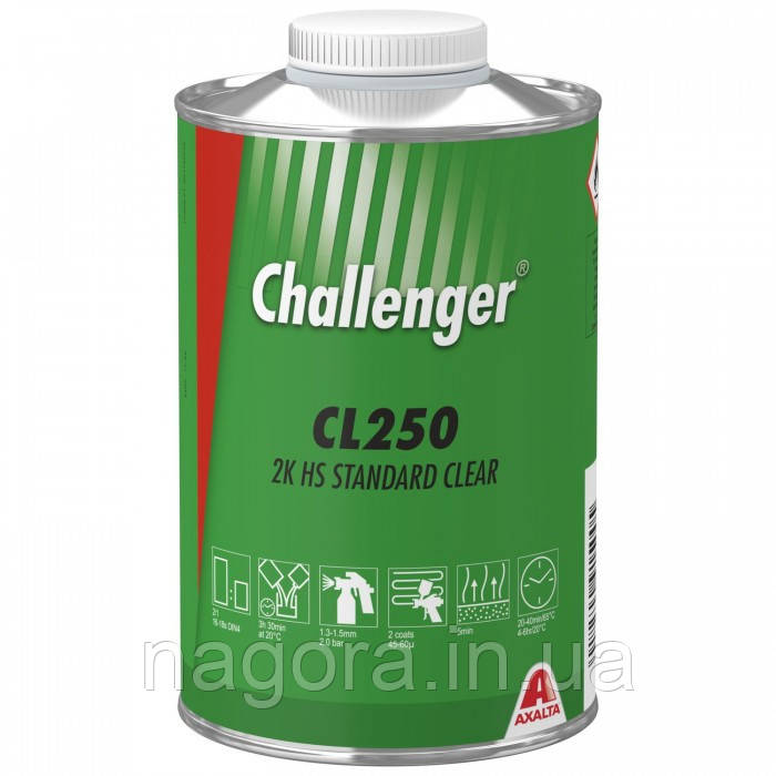 Прозорий лак HS Challenger CL250 (1 л)