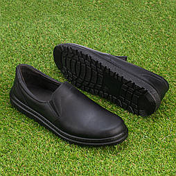 Чоловічі шкіряні туфлі Tellus 05-11B чорні
