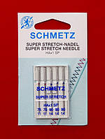 Иглы супер - стрейч № 75-90 Schmetz для бытовых швейных машин