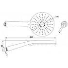 Лійка для ручного душу Q-tap 08, фото 2