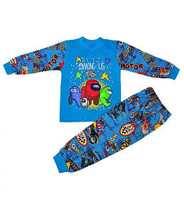 Дитяча піжама для хлопчика з малюнком Among Us кулір