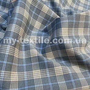 Костюмна (брючна) тканина Шотландка Байка