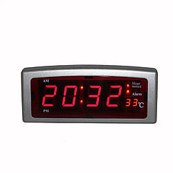 Настільні електронні годинники з підсвічуванням / Годинник будильник Caixing CX-818