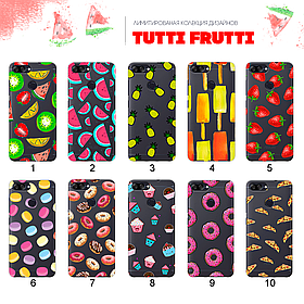 Ультратонкий прозорий чохол з малюнком для Asus Zenfone Max Plus (M1) ZB570TL (80 дизайнів)