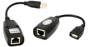 USB подовжувач за RJ45 витій парі до 50м