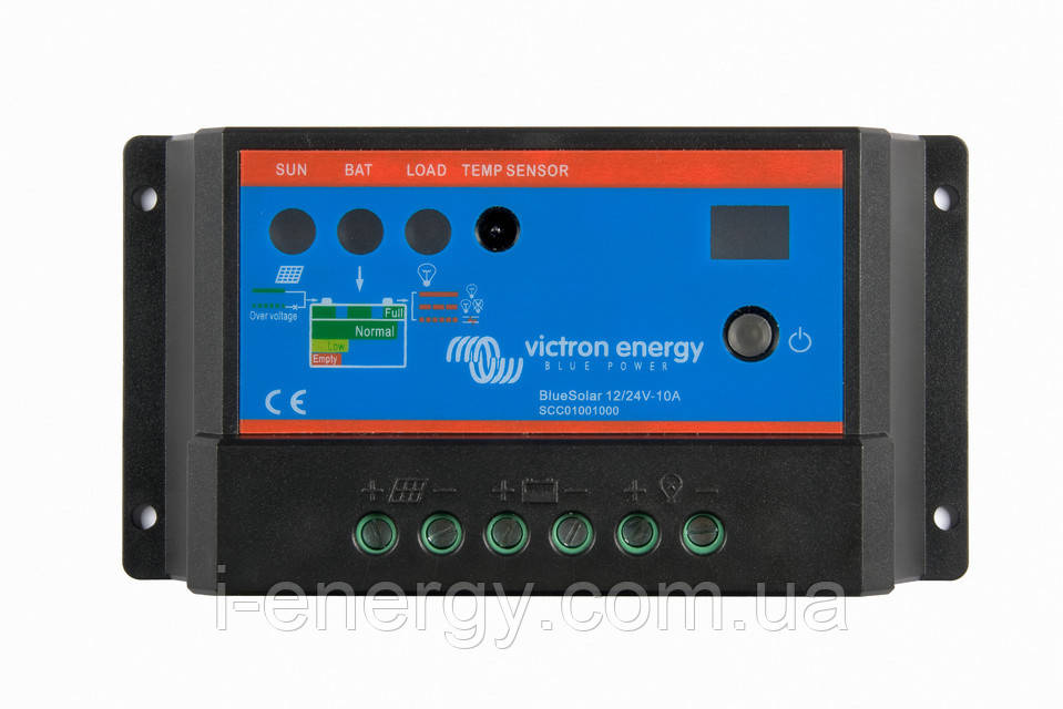 Сонячний контролер заряду BlueSolar PWM-Light 48V-10A SCC040010020 Victron Energy 48В 10А