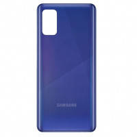 Задняя крышка Samsung A415 Galaxy A41 синяя Prism Crush Blue оригинал