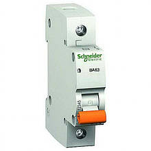 Автоматичний вимикач Schneider-Electric Домовий ВА63 (1Р, 10 А, C) 4,5 кА, 11202