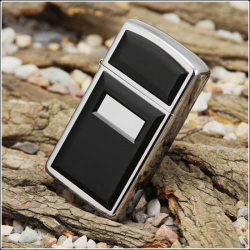Запальничка Zippo1655 Slim Ultralite Black, фото 1