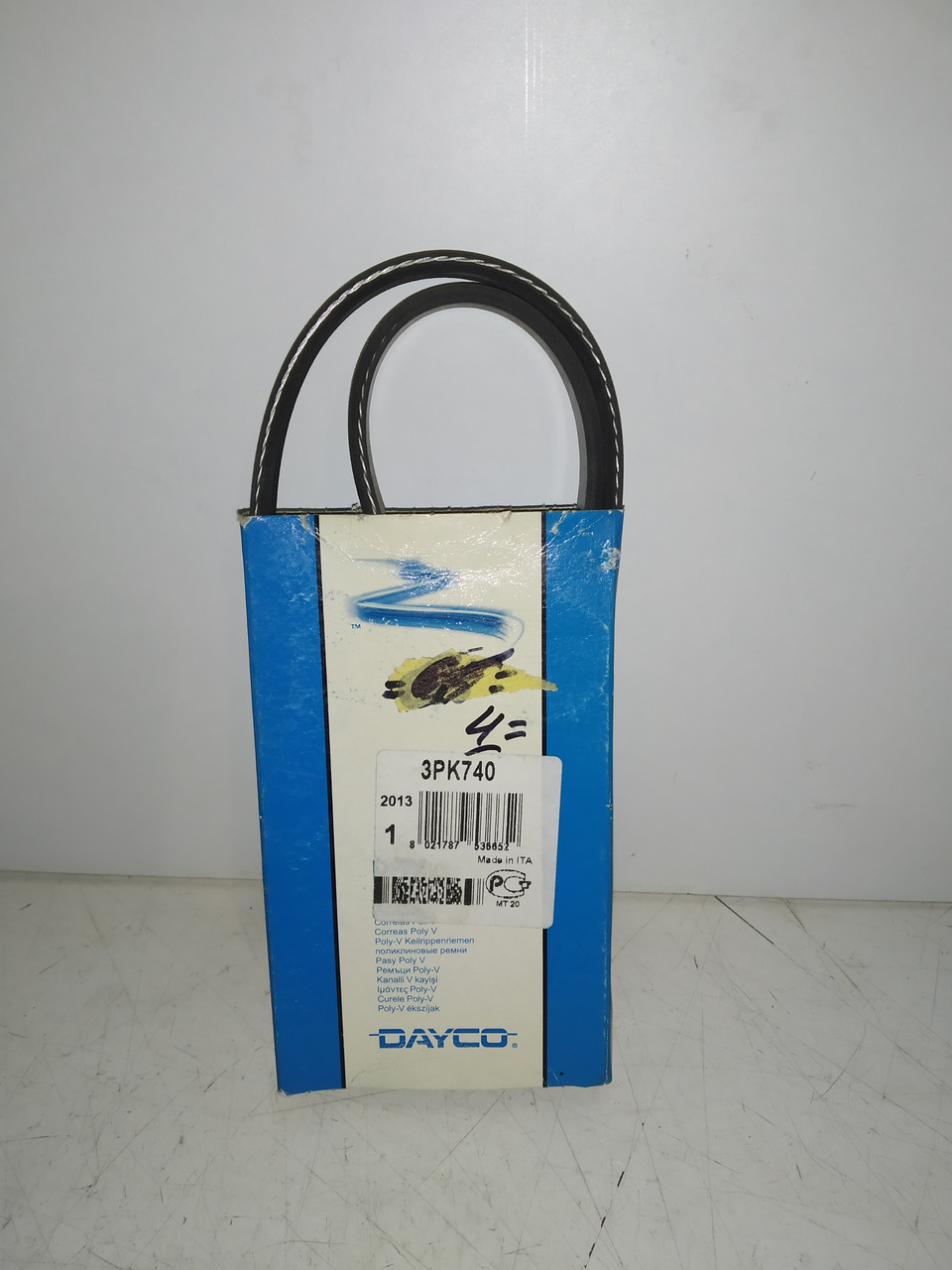 Dayco Ремінь полікліновий 3pk740