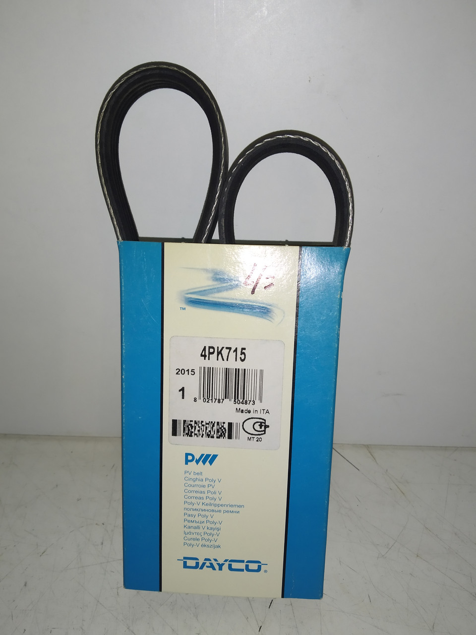 Dayco Ремінь полікліновий 4pk715