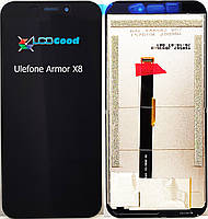 Модуль ( дисплей + тачскрин ) Ulefone Armor x8 Чорний